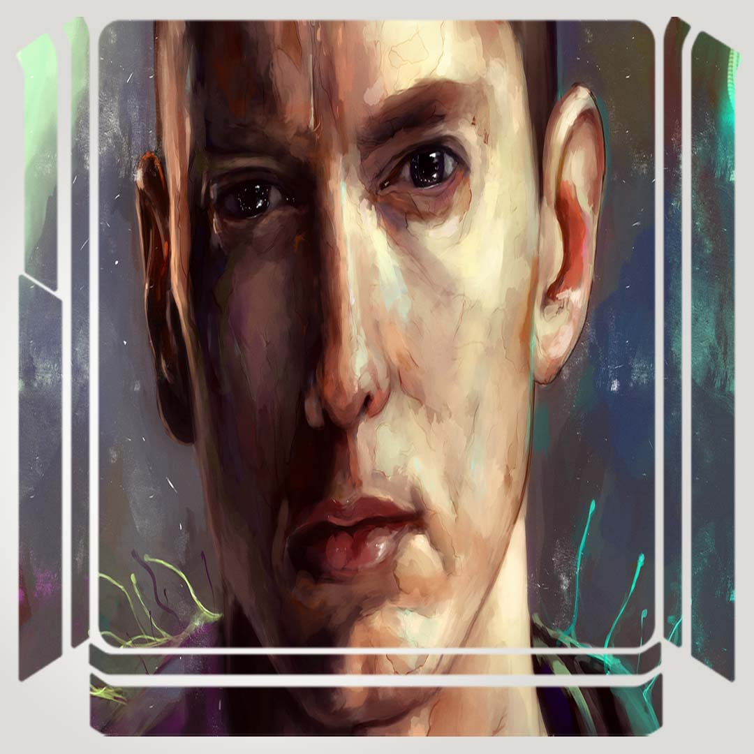 برچسب پلی استیشن ۴ مدل eminem fanart کد PSS-327 