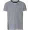 تی شرت آستین کوتاه مردانه لیورجی مدل راه راه کد Lux2022 رنگ سرمه ای