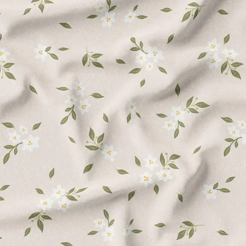 پارچه ملحفه پارچه باما مدل مخمل طرح شکوفه گل   کد 5011999