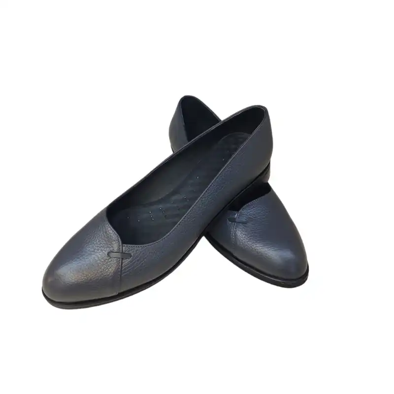 کفش زنانه مدل ســــالومه 2 چرم طبیعی رنگ طوسی