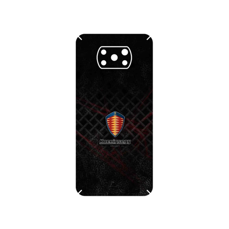 برچسب پوششی ماهوت مدل Koenigsegg Automotive AB مناسب برای گوشی موبایل شیائومی Poco X3 NFC