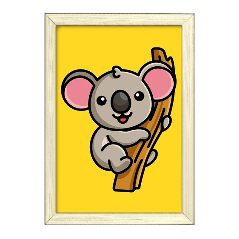 تابلو خندالو طرح حیوانات بامزه کوالا کد 28179