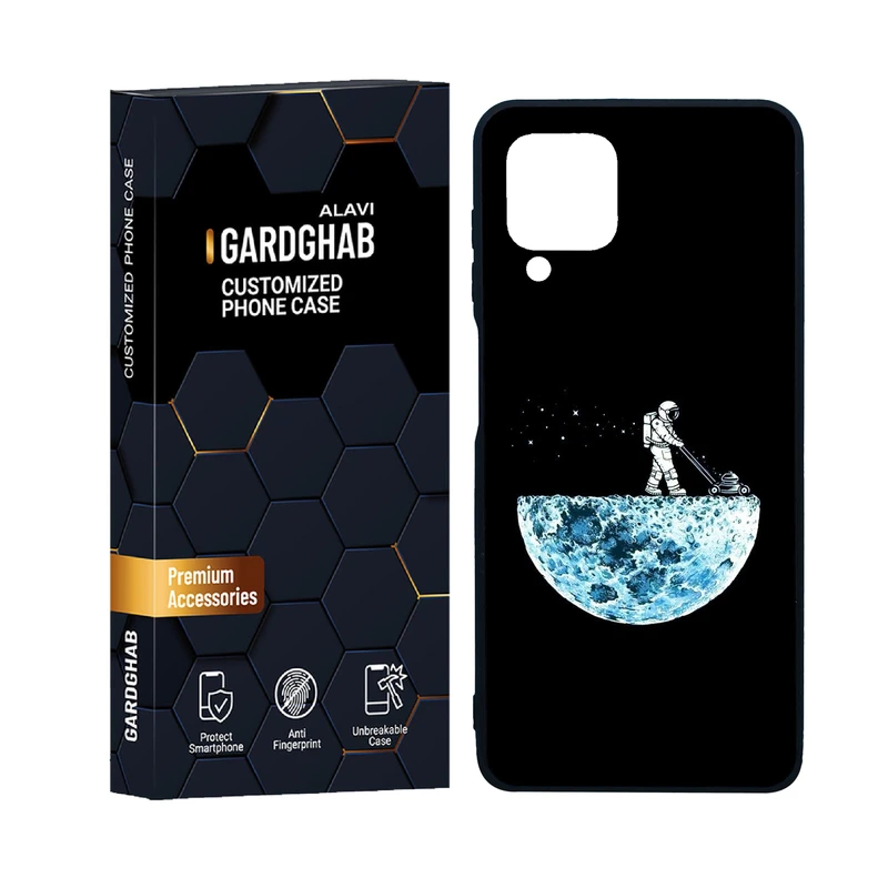 کاور گارد قاب علوی مدل دور ژله ای کهکشان مناسب برای گوشی موبایل سامسونگ Galaxy M32 4G