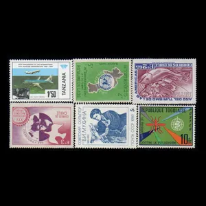 تمبر یادگاری مدل خارجی مجموعه 6 عددی 