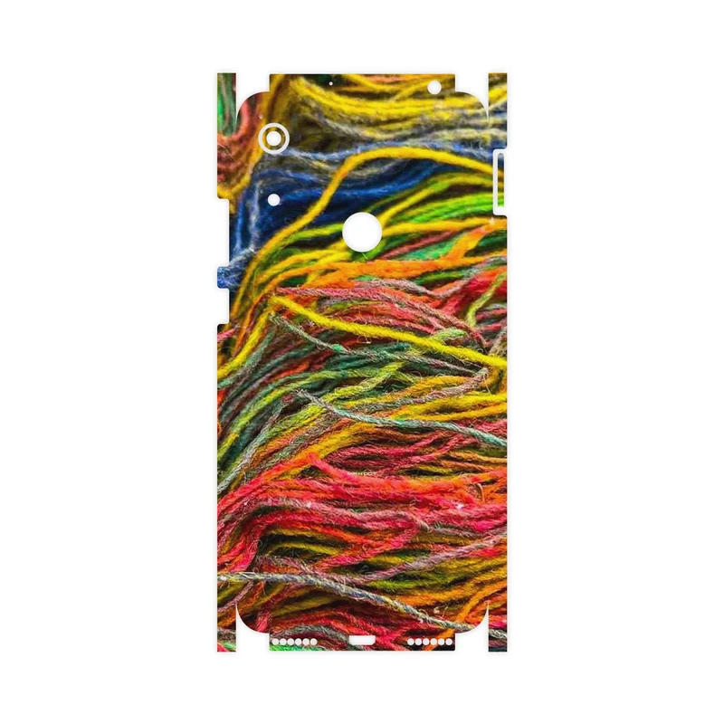 برچسب پوششی ماهوت مدل Fabric Texture 9-FullSkin مناسب برای گوشی موبایل هوآوی Y6s 2019