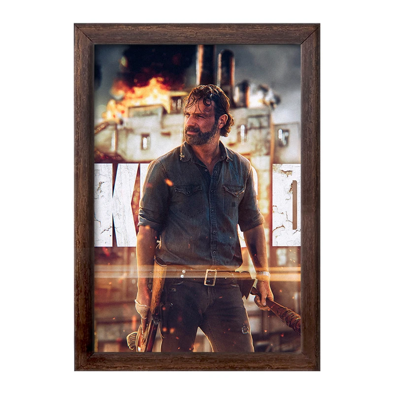 تابلو خندالو طرح ریک مردگان متحرک کد F256