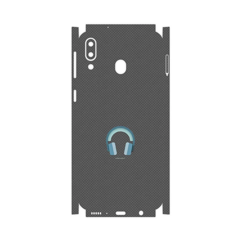 برچسب پوششی ماهوت مدل Minimal Headphone Icon-FullSkin مناسب برای گوشی موبایل سامسونگ Galaxy M20