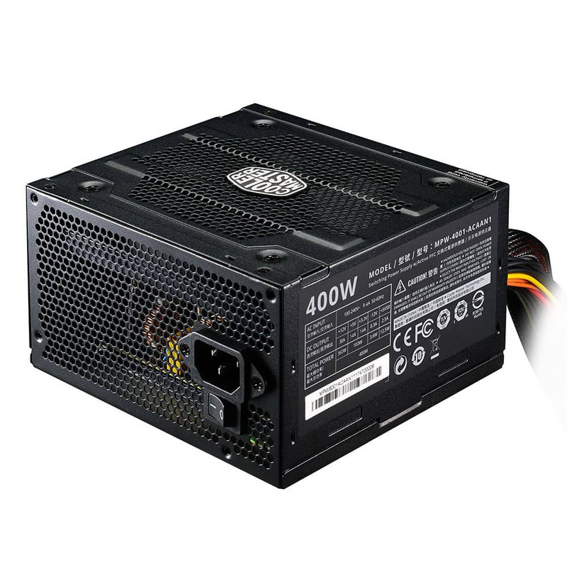 منبع تغذیه کامپیوتر کولر مستر مدل ELITE 400W - V3 1