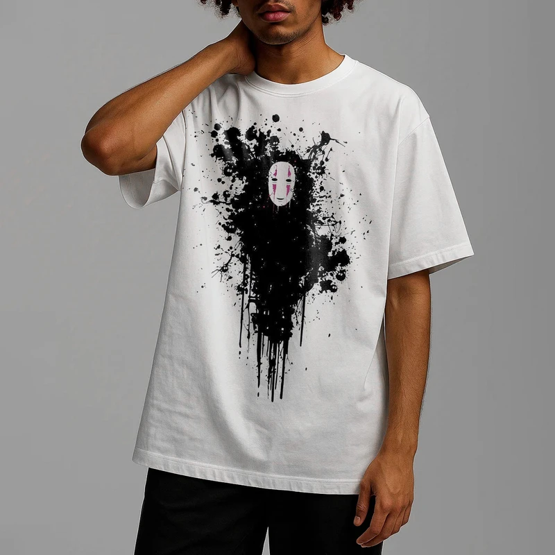 تی شرت آستین کوتاه مردانه طرح نقاب دار کد T142