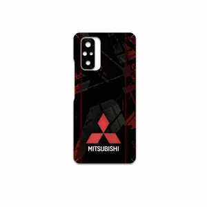 MAHOOT Mitsubishi-Motor Cover Sticker for Xiaomi Redmi Note 10 Pro