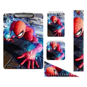 بسته لوازم تحریر مدل مرد عنکبوتی مجموعه 5 عددی