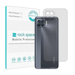 Transparent Rockspace HyGEL phone back protector suitable for Oppo A93 mobile phone