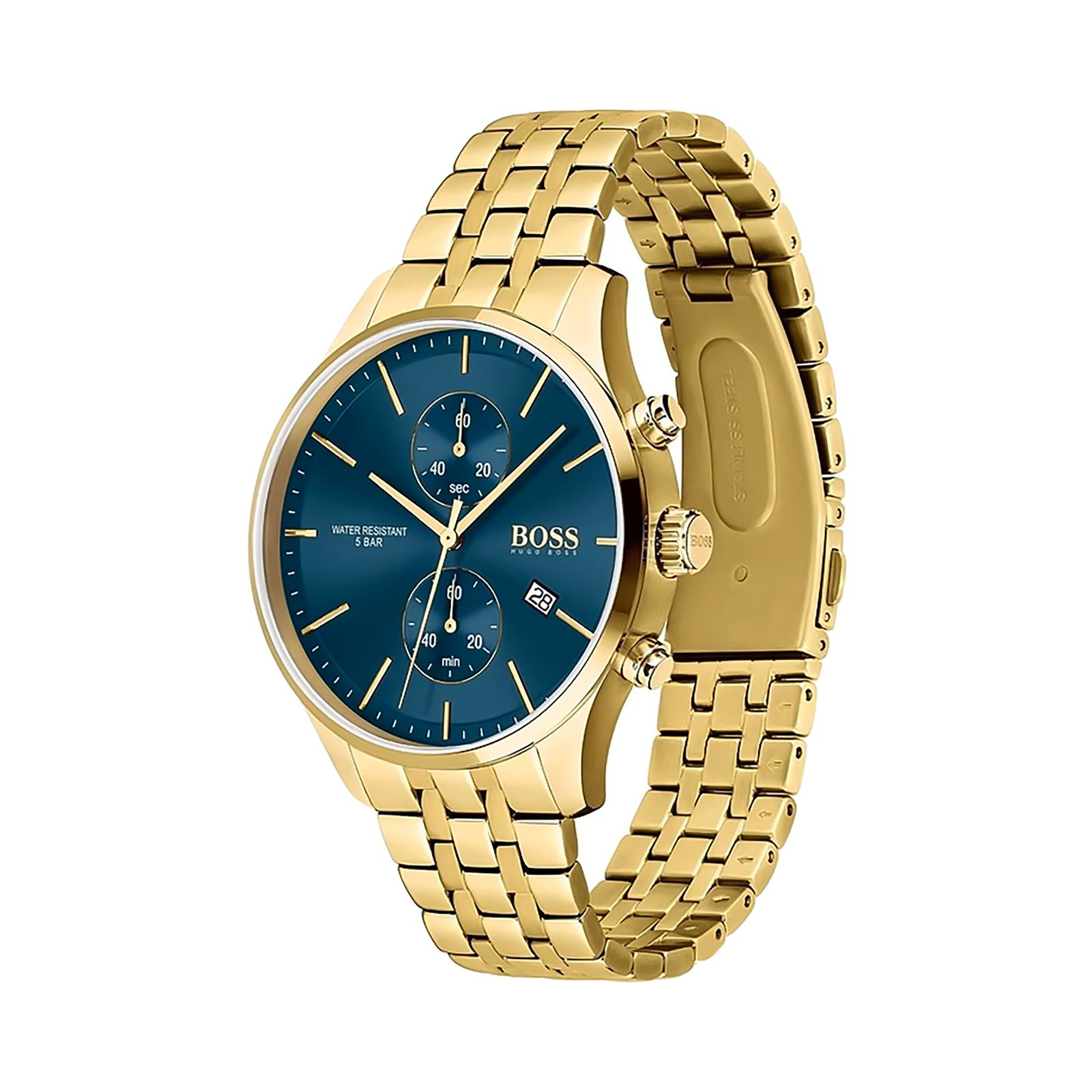 ساعت مچی عقربه‌ای کوارتز مردانه هوگو باس مدل b1513841 -  - 6