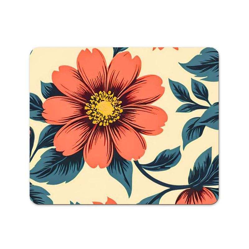  ماوس پد پاد آفرین طرح گل کد 251 سایز 19*24 سانتی متر