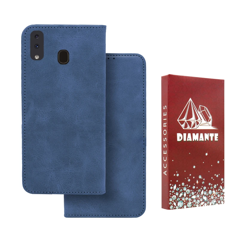 کیف کلاسوری دیامانته مدل Spark Ros مناسب برای گوشی موبایل سامسونگ Galaxy A20