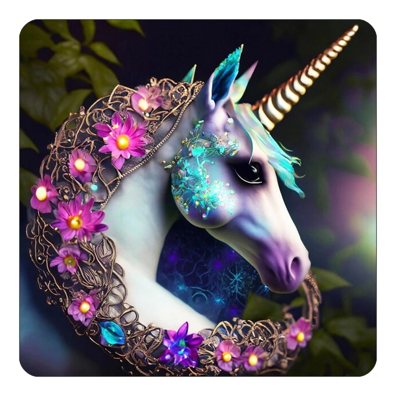 مگنت کاکتی طرح اسب تک شاخ و یونیکورن مدل mp31060