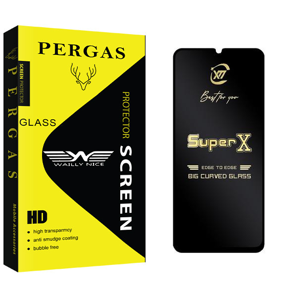 محافظ صفحه نمایش وایلی نایس مدل Pergas SuperX مناسب برای گوشی موبایل سامسونگ Galaxy M30s