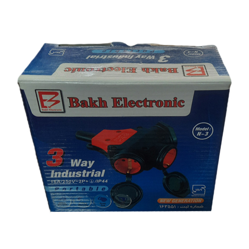 سه راهی برق صنعتی باخ الکترونیک مدل N-3x سه راهی برق صنعتی باخ الکترونیک مدل N-3x