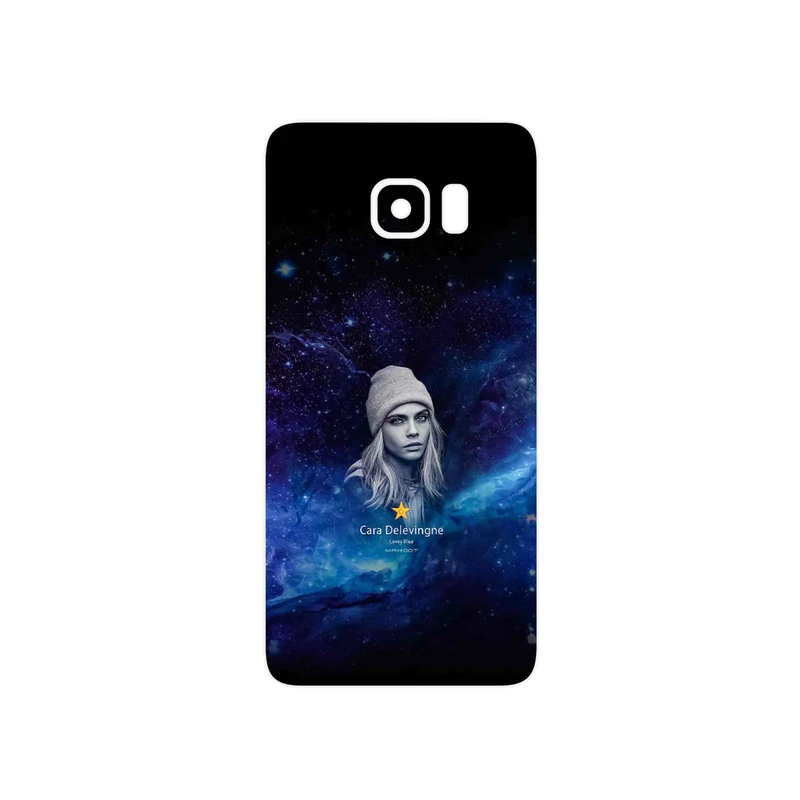 برچسب پوششی ماهوت مدل Cara Delevingne مناسب برای گوشی موبایل سامسونگ Galaxy S6 Edge
