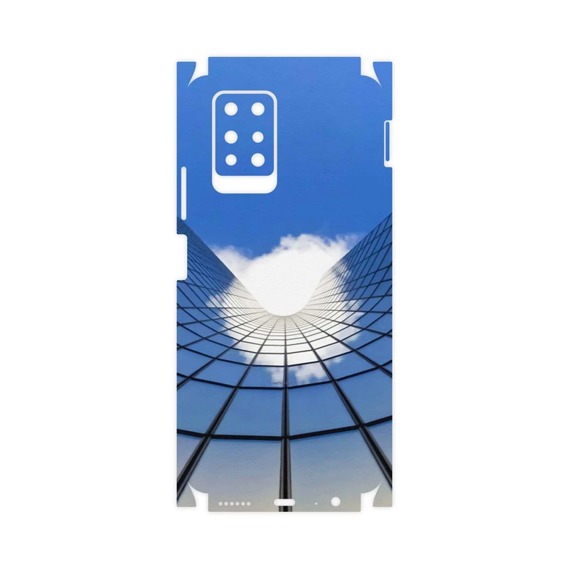 برچسب پوششی ماهوت مدل Glass skyscraper-FullSkin مناسب برای گوشی موبایل اینفینیکس Note 10 Pro