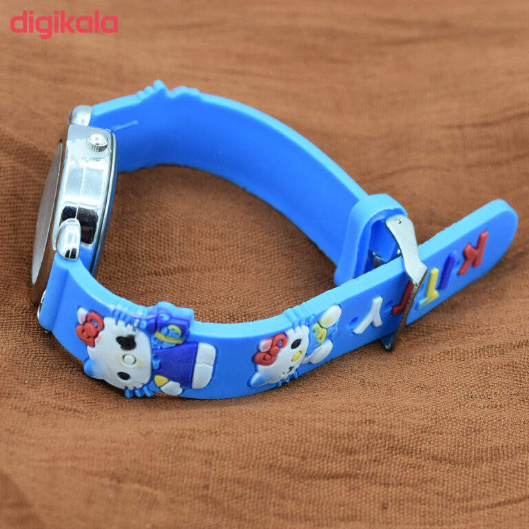 ساعت مچی عقربه ای دخترانه مدل کیتی K14 ساعت مچی عقربه ای دخترانه مدل کیتی K14