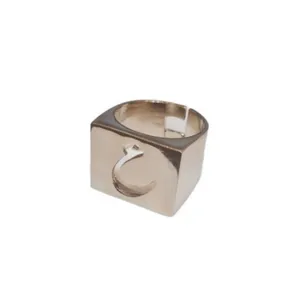 انگشتر زنانه مدل حروف فارسی ع