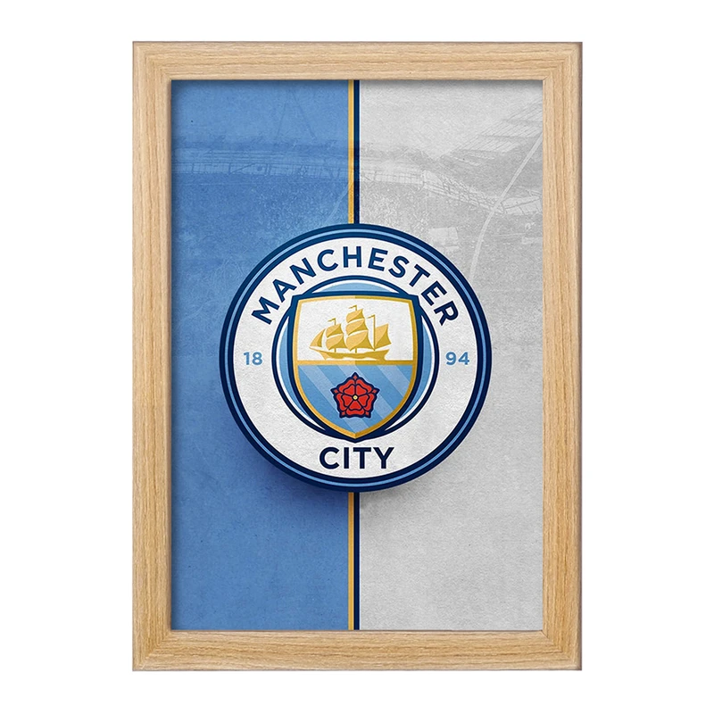 تابلو خندالو مدل باشگاه منچستر سیتی کد 26796
