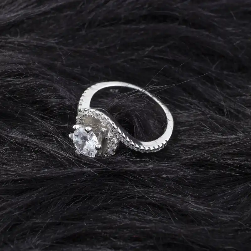 انگشتر نقره زنانه مدل AMT-R129