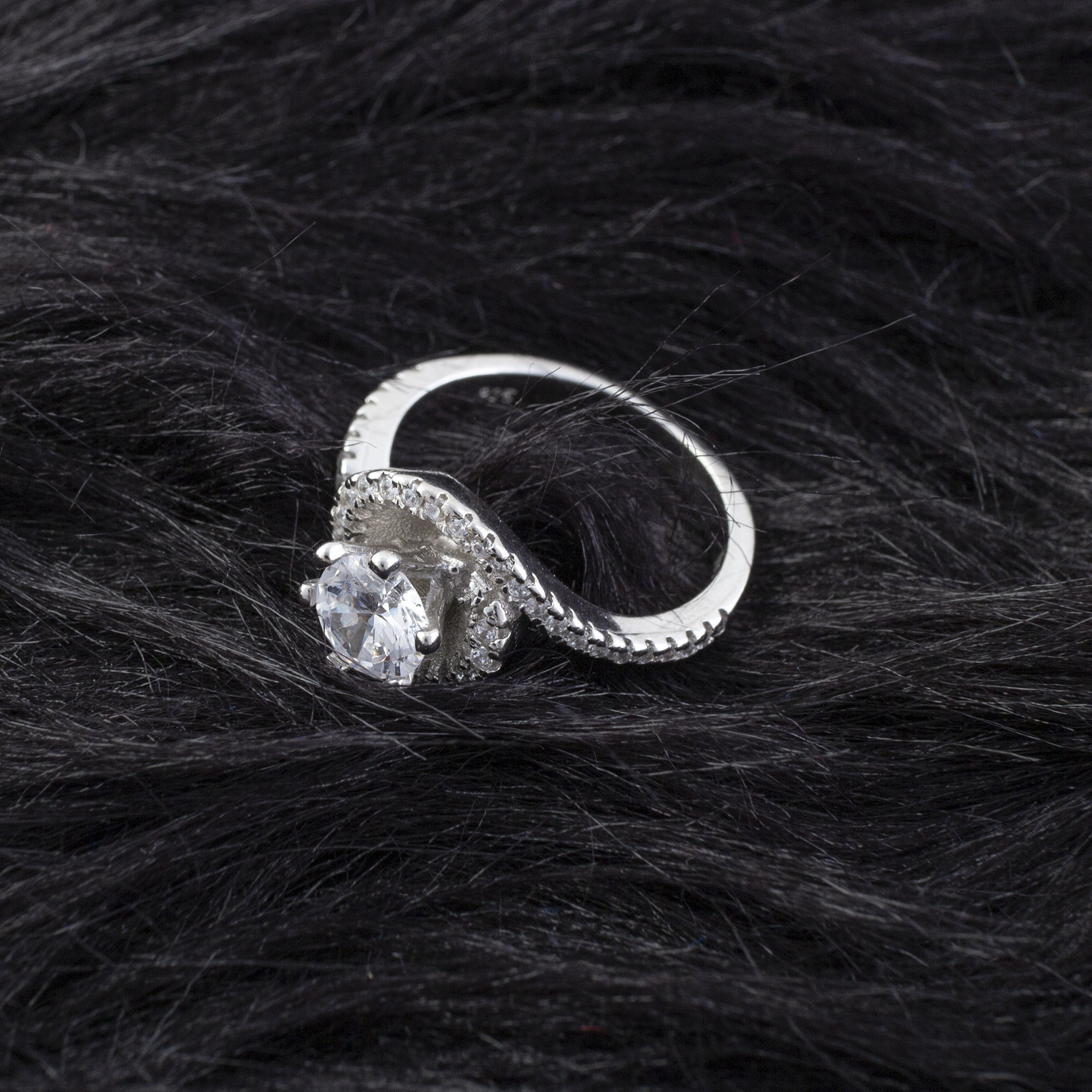 انگشتر نقره زنانه مدل AVN-R129