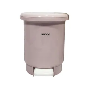 سطل زباله پدالی لیمون مدل حمام گنجایش 1 لیتر