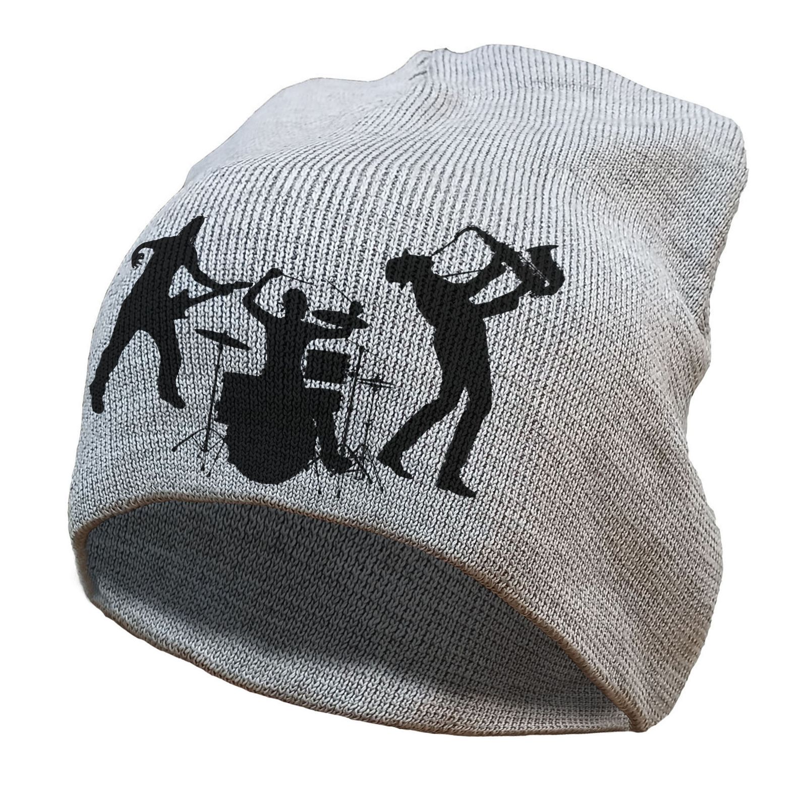 کلاه بافتنی آی تمر مدل گروه موسیقی کد 164 - - 1