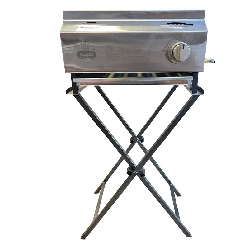 کباب پز آکماز مدل 7 شعله پایه دار