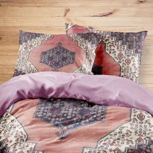 سرویس روتختی مدوپد طرح فرش سنندج مدل C-Sanandaj14 یک نفره 4 تکه