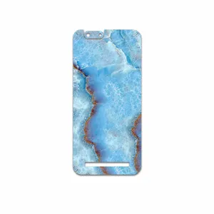 MAHOOT Blue-Ocean-Marble Cover Sticker for PinePhone Kde Community Edition