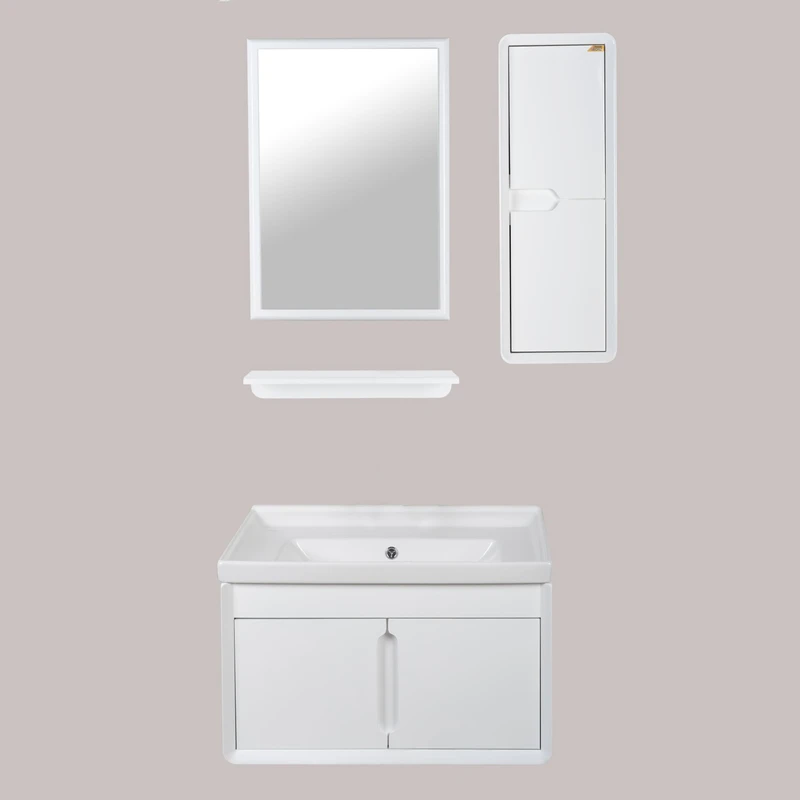 ست کابینت و روشویی گلسار مدل آستر 70 به همراه آینه و باکس و اتاژور