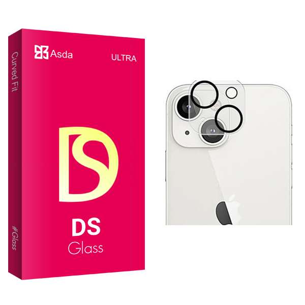 محافظ لنز گوشی آسدا مدل DS Glass FLL مناسب برای گوشی موبایل اپل iPhone 13  13 mini