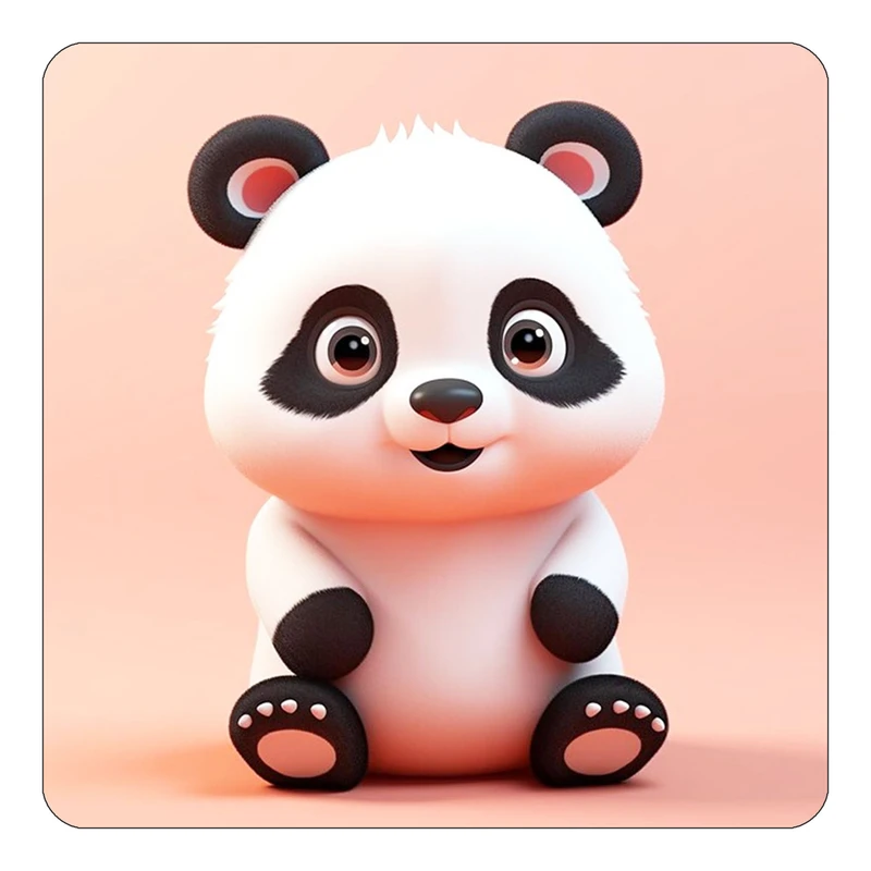 مگنت کاکتی طرح حیوانات کارتونی مدل mp27172