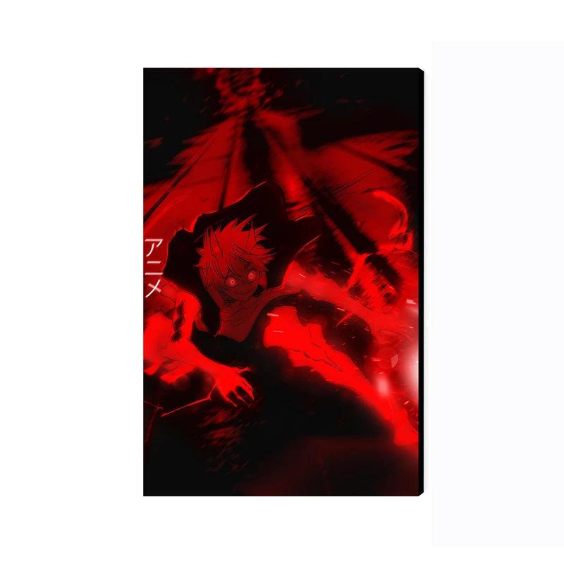 تابلو شاسی عرش مدل انیمه بلک کلاور Black Clover کد As2175