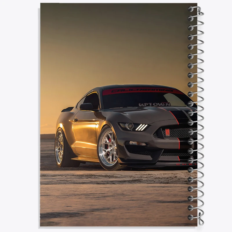 دفتر مشق 100 برگ خندالو طرح ماشین اسپرت کد F5220