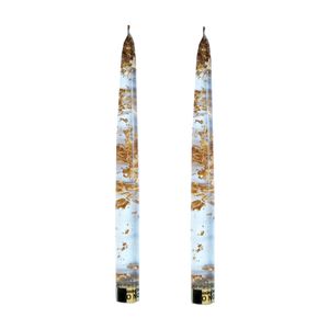 نقد و بررسی شمع مدل کریستالی کد CB-30 بسته 2 عددی توسط خریداران