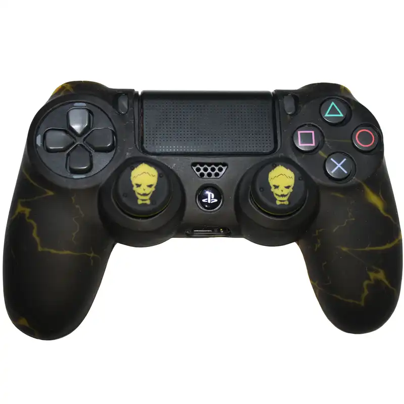 محافظ دسته پلی استیشن ۴ مدل THUNDER 01 به همراه روکش آنالوگ