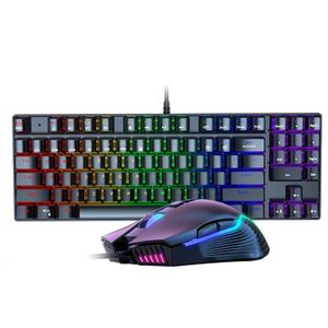 نقد و بررسی کیبورد و ماوس گیمینگ اونیکوما مدل G26+CW905 Tenkeyless LED RGB توسط خریداران