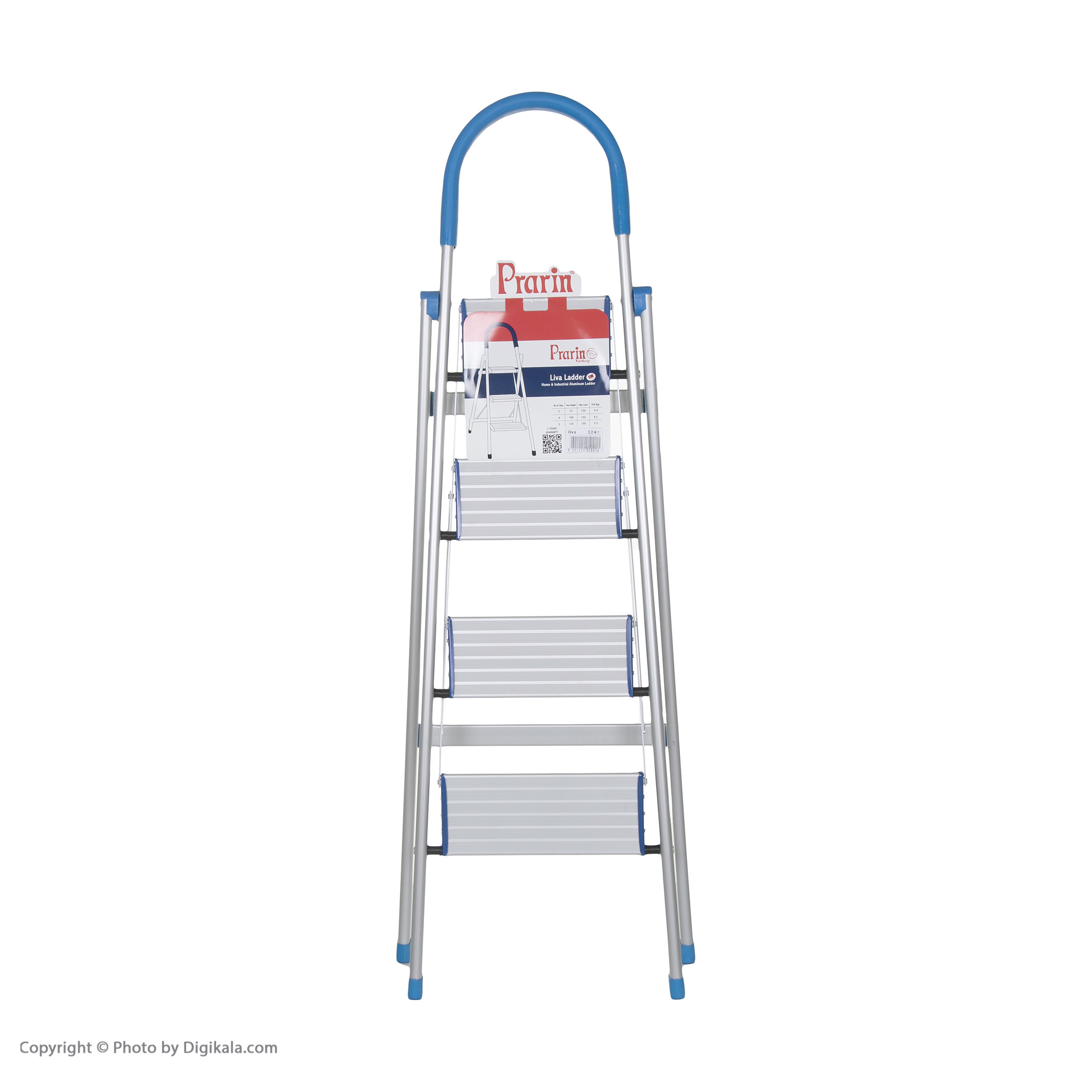 نردبان چهار پله پرارین مدل N02 نردبان چهار پله پرارین مدل N02