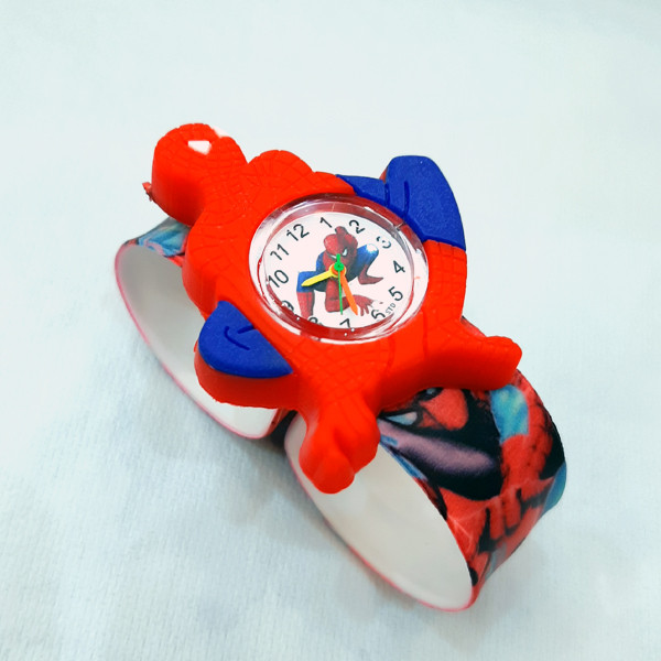 ساعت مچی عقربه ای بچگانه مدل مردعنکبوتی کد 600 ساعت مچی عقربه ای بچگانه مدل مردعنکبوتی کد 600