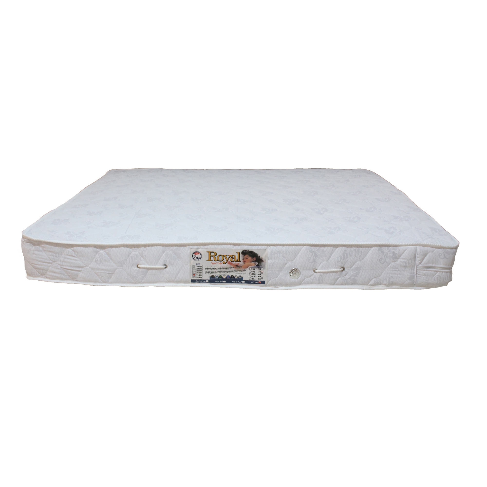 تشک رویال غرب مدل mn9903 دو نفره سایز 160X200 سانتی متر