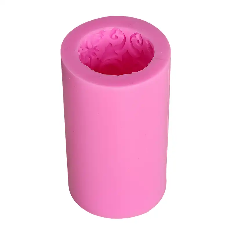 قالب شمع مدل استوانه منبت کد C 13CM