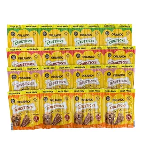 تشویقی سگ بالغ اورلاندو مدل MEGA PACK وزن ۷۰۴ گرم بسته ۶۴ عددی