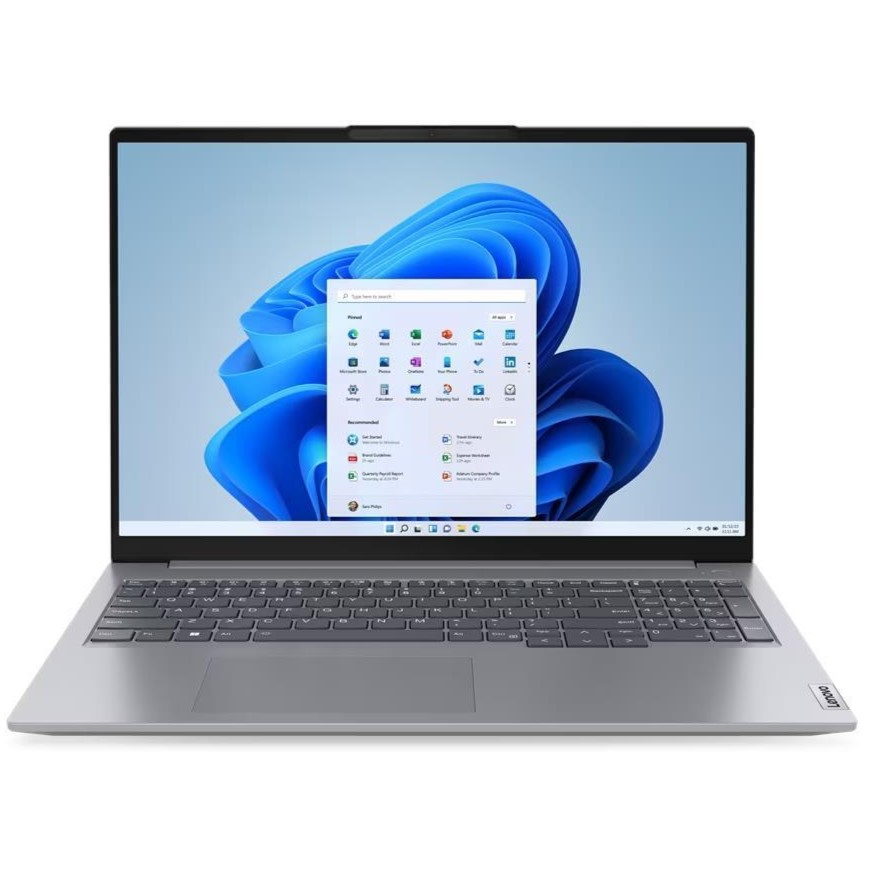 لپ تاپ 16 اینچی لنوو مدل ThinkBook 16 G7 IML-Core Ultra 7 155H-16GB DDR5-512GB SSD-IPS - کاستوم شده