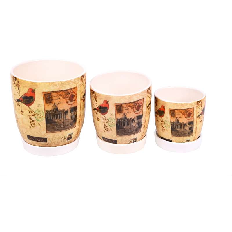 گلدان کد 4-711 مجموعه 3 عددی