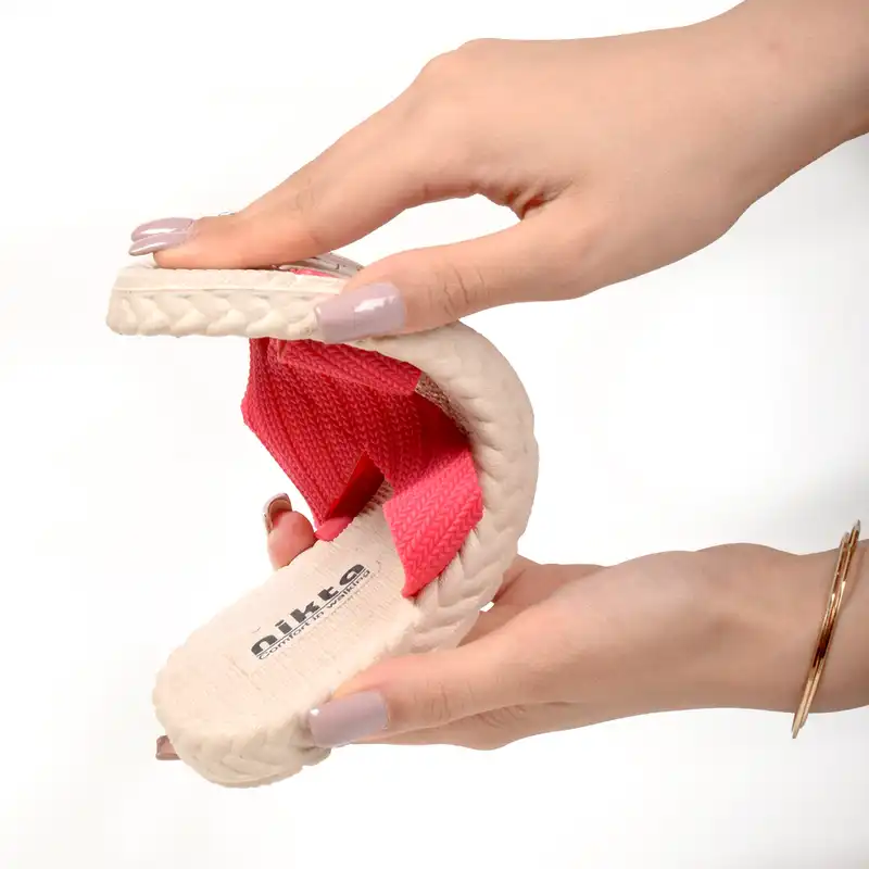 دمپایی زنانه نیکتا مدل ضربدری کد SRKH.2745